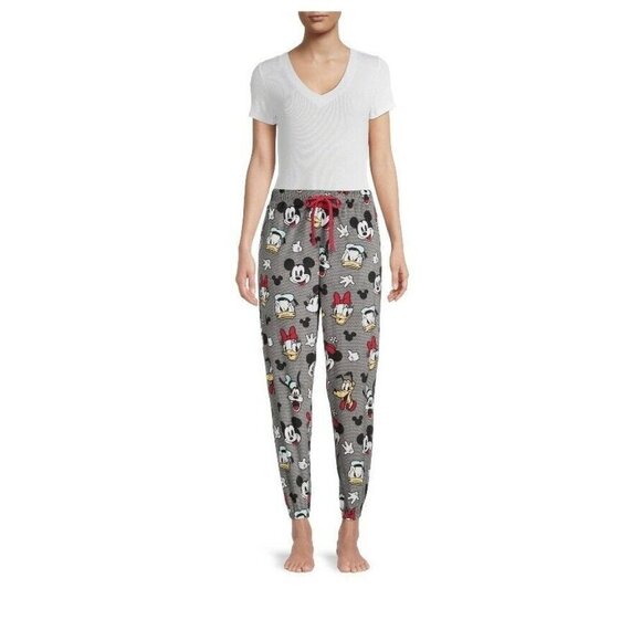 NEW Mickey Mouse Ladies Sleep Jogger Pants Loungewear Disney 3X Plus (18W-20W) - Picture 3 of 3
